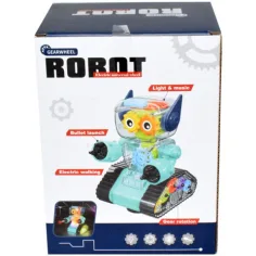 GearWheel bojový robot s osvětlením a vystřelovacím mechanismem ve dvou variantách obrázek 2