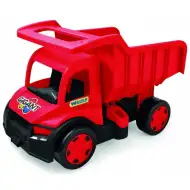 Gigant obří sklápěč s nosností 150 kg v červené barvě - Wader