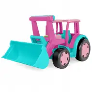 Gigant obří traktor s nosností 100 kg růžový - Wader
