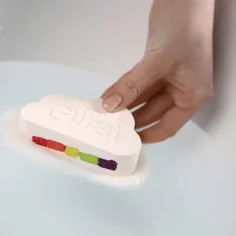 Glibbi Boom: koupelová bomba ve tvaru mraku s duhovými barvami - Simba toys obrázek 2