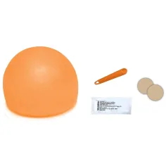 Glowzilla Wubble svítící bublinový míč neonově oranžový 75 cm obrázek 3