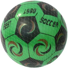 Gumový míč s fotbalovým vzorem 23cm obrázek 3