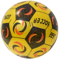 Gumový míč s fotbalovým vzorem 23cm obrázek 4