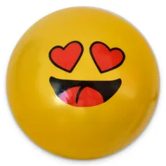 Gumový míč s motivem smajlíka v různých variantách 23 cm obrázek 2