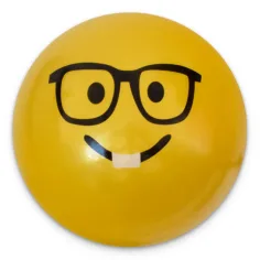 Gumový míč s motivem smajlíka v různých variantách 23 cm obrázek 9