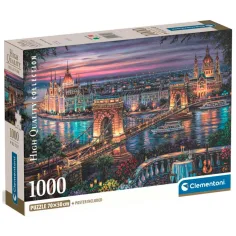 HQC Světla Dunaje puzzle 1000 dílků - Clementoni