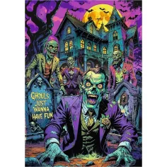 Hall of Horror: Zombie 1000dílné Premium Plus puzzle - Trefl obrázek 2