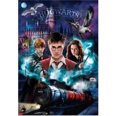 Harry Potter - Cesta magie 1000dílné puzzle s plakátem - Clementoni obrázek 2