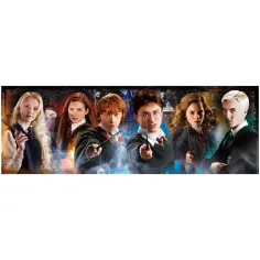 Harry Potter - Dědictví Bradavic 1000dílné panoramatické puzzle s plakátem - Clementoni obrázek 2