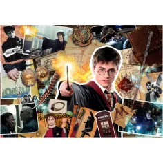 Harry Potter - Relikvie kouzelnického světa 1500dílné kompaktní puzzle - Clementoni obrázek 2