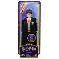 Harry Potter: Panenka Harry v plášti s kouzelnickou hůlkou - Mattel