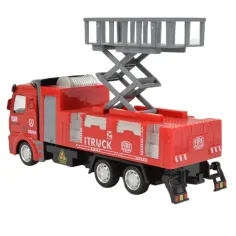 Hasičský vůz s výsuvným košem a koly: 19 cm obrázek 4