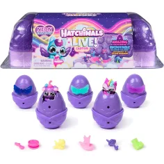 Hatchimals Alive!: Neon Rainbow Vajíčkový box - Spin Master obrázek 3