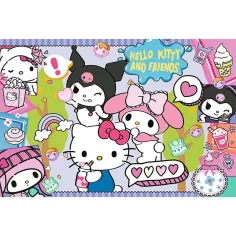 Hello Kitty a její přátelé 300dílné puzzle - Trefl obrázek 2