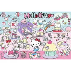 Hello Kitty svět 300dílné puzzle - Trefl obrázek 2