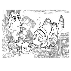 Hledá se Nemo 2 v 1 maxi puzzle s omalovánkami, 24 dílků, 70x50 cm – Lisciani obrázek 2