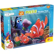 Hledá se Nemo 2 v 1 puzzle a omalovánka 24 dílků 50x35 cm - Lisciani