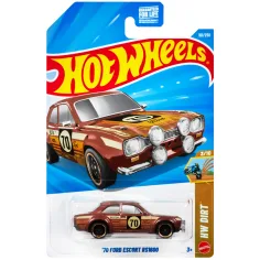 Hot Wheels: 70 Ford Escort RS 1600 autíčko 1/64 - Mattel