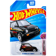 Hot Wheels: 85 Honda City Turbo II černé autíčko 1/64 - Mattel