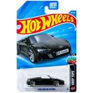Hot Wheels: 2019 Audi R8 Spyder černé autíčko 1/64 - Mattel