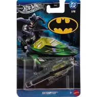 Hot Wheels Batman: Batkoptéra vozidlo 1/64 - Mattel