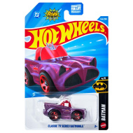 Hot Wheels: Classic TV Series Batmobile fialové autíčko 1/64 - Mattel
