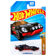Hot Wheels: El Segundo Rallye červeno-černé autíčko 1/64 - Mattel