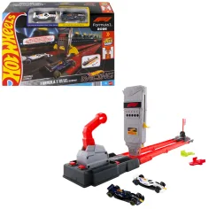 Hot Wheels: Formula 1 Grid Start sada závodní dráhy - Mattel