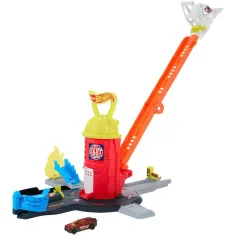 Hot Wheels: Hasičská věž – herní set - Mattel obrázek 2