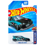 Hot Wheels: Honda Civic Custom sportovní auto 1/64 - Mattel
