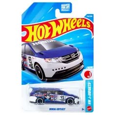 Hot Wheels: Honda Odyssey bílo-fialové autíčko 1/64 - Mattel