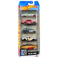 Hot Wheels: Hot Rods 5dílná sada autíček 1/64 - Mattel