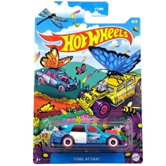 Hot Wheels Jarní série: Time Attaxi autíčko 1/64 - Mattel