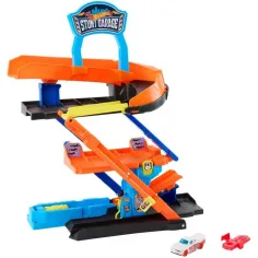 Hot Wheels: Kaskadérská garáž - hrací sada - Mattel obrázek 2