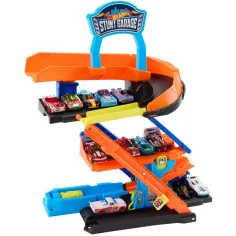 Hot Wheels: Kaskadérská garáž - hrací sada - Mattel obrázek 3