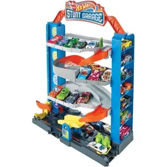 Hot Wheels Kaskadérská garáž s dráhou a autíčkem - Mattel obrázek 4