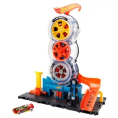 Hot Wheels: Městská sada hraček Triple Wheel Gum Service - Mattel obrázek 2