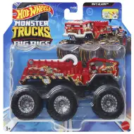 Hot Wheels Monster Trucks: Big Rigs HW 5 Alarm šestikolové vozidlo 1:64 - Mattel
