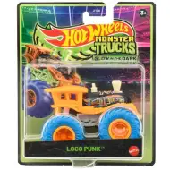 Hot Wheels Monster Trucks Loco Punk svítící autíčko 1/64 - Mattel