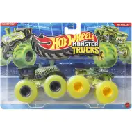Hot Wheels Monster Trucks: Loco Punk vs Hotweiler sada 2 autíček 1/64 - Mattel