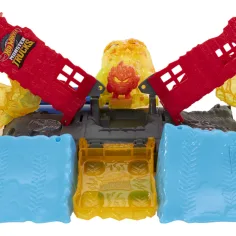 Hot Wheels: Monster Trucks Power Smashers ohnivá příšera dráhová sada - Mattel obrázek 4