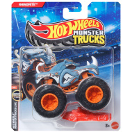 Hot Wheels Monster Trucks: Rhinomite modré monster autíčko 1/64 - Mattel
