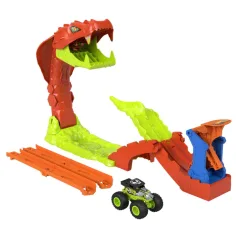 Hot Wheels Monster Trucks: Sada s dráhou Hadí kousnutí - Mattel obrázek 2