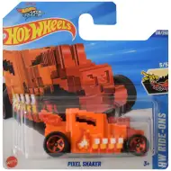 Hot Wheels: Pixel Shaker oranžové autíčko 1/64 - Mattel