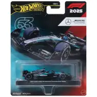 Hot Wheels Premium: Mercedes-AMG Petronas Formula 1 tým č. 63 autíčko 1/64 - Mattel