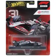 Hot Wheels Premium: MoneyGram Haas Formula 1 tým č. 31 autíčko 1/64 - Mattel