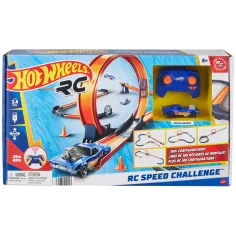 Hot Wheels: RC Speed Challenge sada závodní dráhy s dálkovým ovládáním - Mattel
