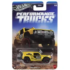 Hot Wheels Stříbrná edice: Ford Bronco R autíčko 1:64 - Mattel