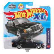 Hot Wheels XL: 1991 Mercedes‑Benz 500E autíčko 1/43 – Mattel