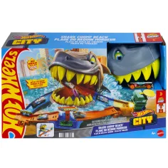 Hot Wheels: Žraločí útok - sada autodráhy s autíčkem - Mattel
